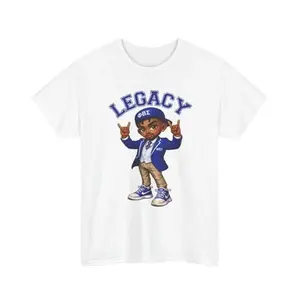 Phi Beta Sigma Legacy Tee - Black Greek Apparel for PBS Fraternity Members - Divine Nine Shirt for Men  Cotton Fit