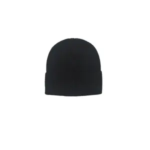 Cashmere Beanie Black