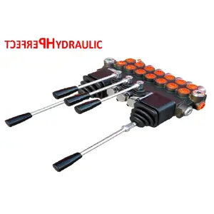 11GPM Hydraulic Directional Control Valve 7Spool 2JOYSTICK 40L BSPP Port