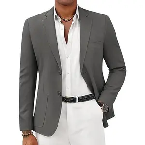 COOFANDY Mens Casual Sport Coat Lightweight Two Button Blazer Slim Fit Business Jackets