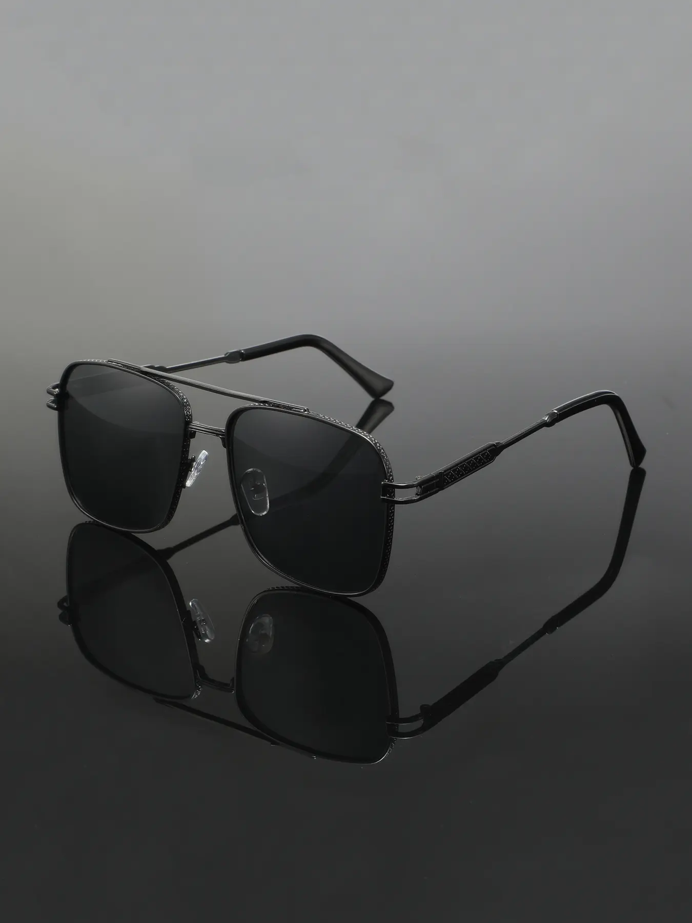 Men's Metal Aviator Glasses Frame, Retro Personality Casual Fashion Eyewear, Suitable for Daily Commute Vacation Driving Wear, Aviator Frames