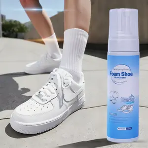 Shoe Cleaner 6.76 oz Sneaker Foam for Stains & Dirt Removal Safe for Leather Suede Nubuck Cotton Knits Quick Dry Formula for All Shoe Types - Bedroom