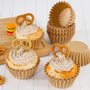 100/300 Pieces Standard Disposable Cupcake Liners, Odorless Oil-Proof Muffin Cups, Food Grade Baking Paper for Cakes and Pastries Bakeware