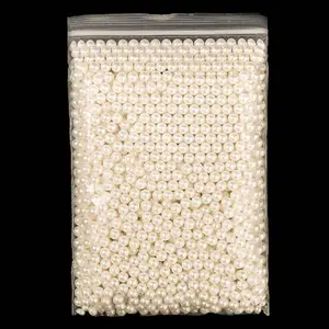 Beads Pack About 200g, Round, Perfect for Filling Makeup Buckets, Decorative Jewelry Making Supplies, Ideal Gift for DIY Enthusiasts