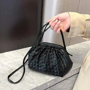 Dupe Bag & 2024 Leather Tote Bag Woven Travel Tote Bag for Women