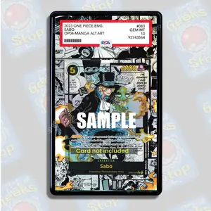 Sabo Manga | PSA BGS Magnetic Display Case Extended Art for OPTCG