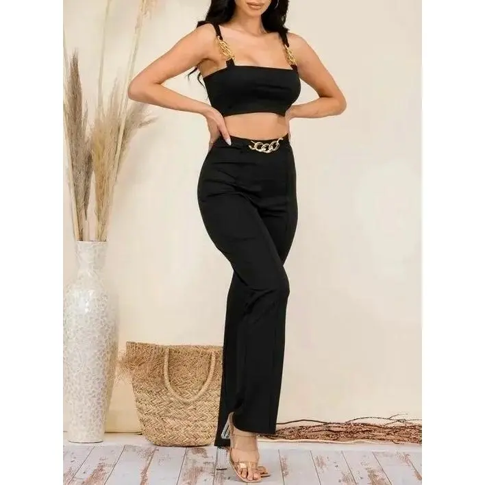 Linked Up Chain Pants