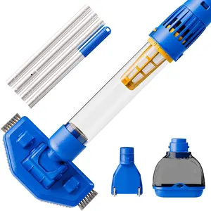 Sepetrel-Cordless Pool Vacuum with Strong Suction, Rechargeable Handheld Pool Vacuum Cleaner for Above Ground Pool,Spas, Hot Tub,and Pond with 60 Mins Working Time