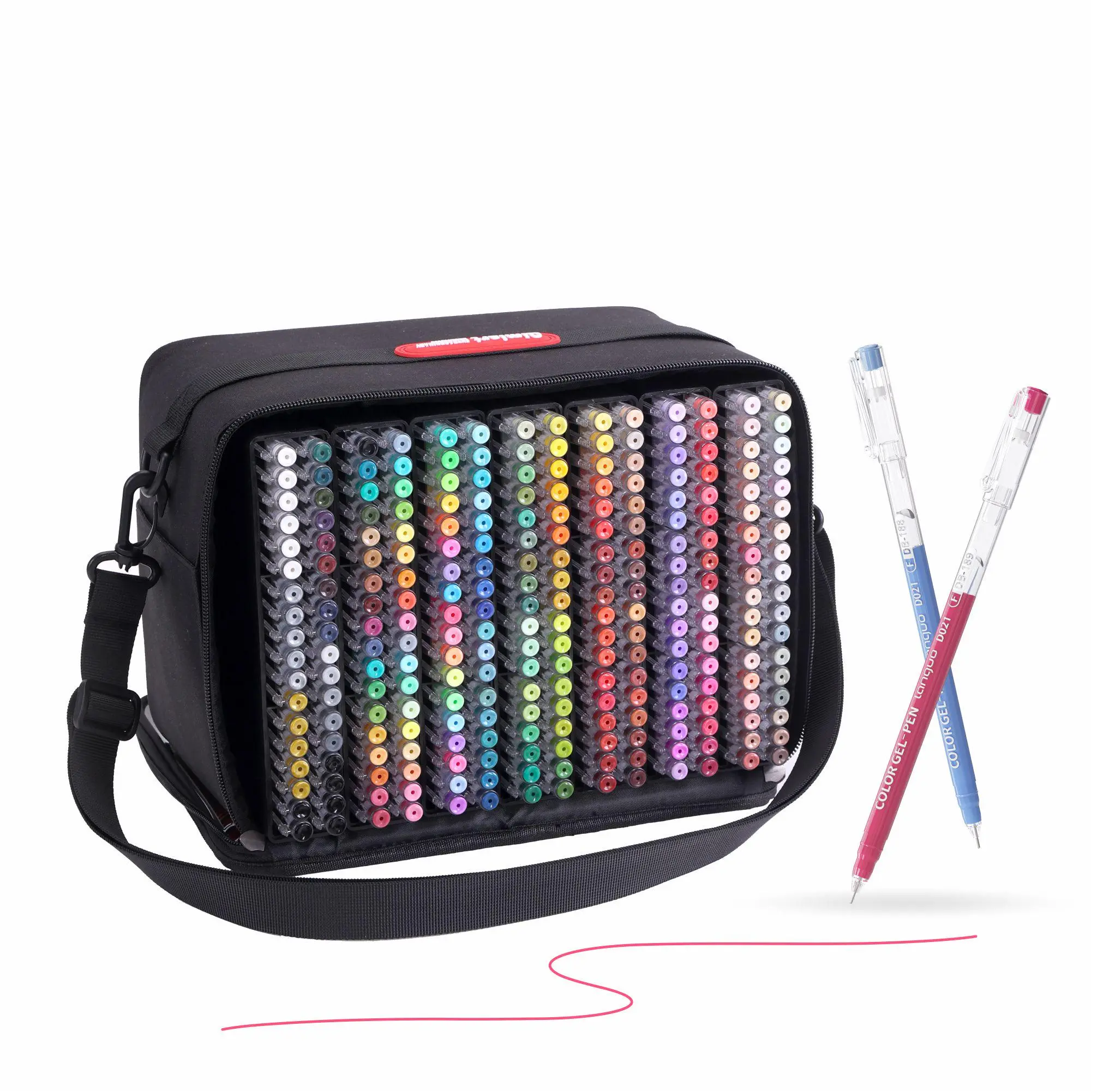 Languo Gel Pens for Coloring, 45/99/162/234Colors Set Gel Colored Pens, Perfect Gel Pens for Adult Drawing Doodling Journaling, Art Supplies and DIY Crafts