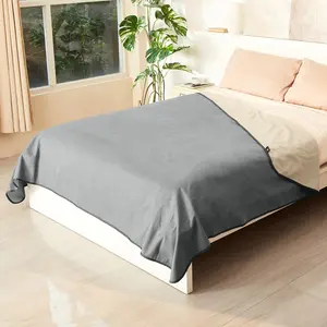 Catalonia Waterproof Fleece Blanket for Couch, Reversible Sofa Cover, Bed Coverlet Protector Washable, Leak Proof, Comfortable for People and Pets