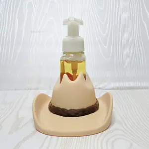 Cowboy Hat Foaming Soap Holder – Western Bathroom Decor