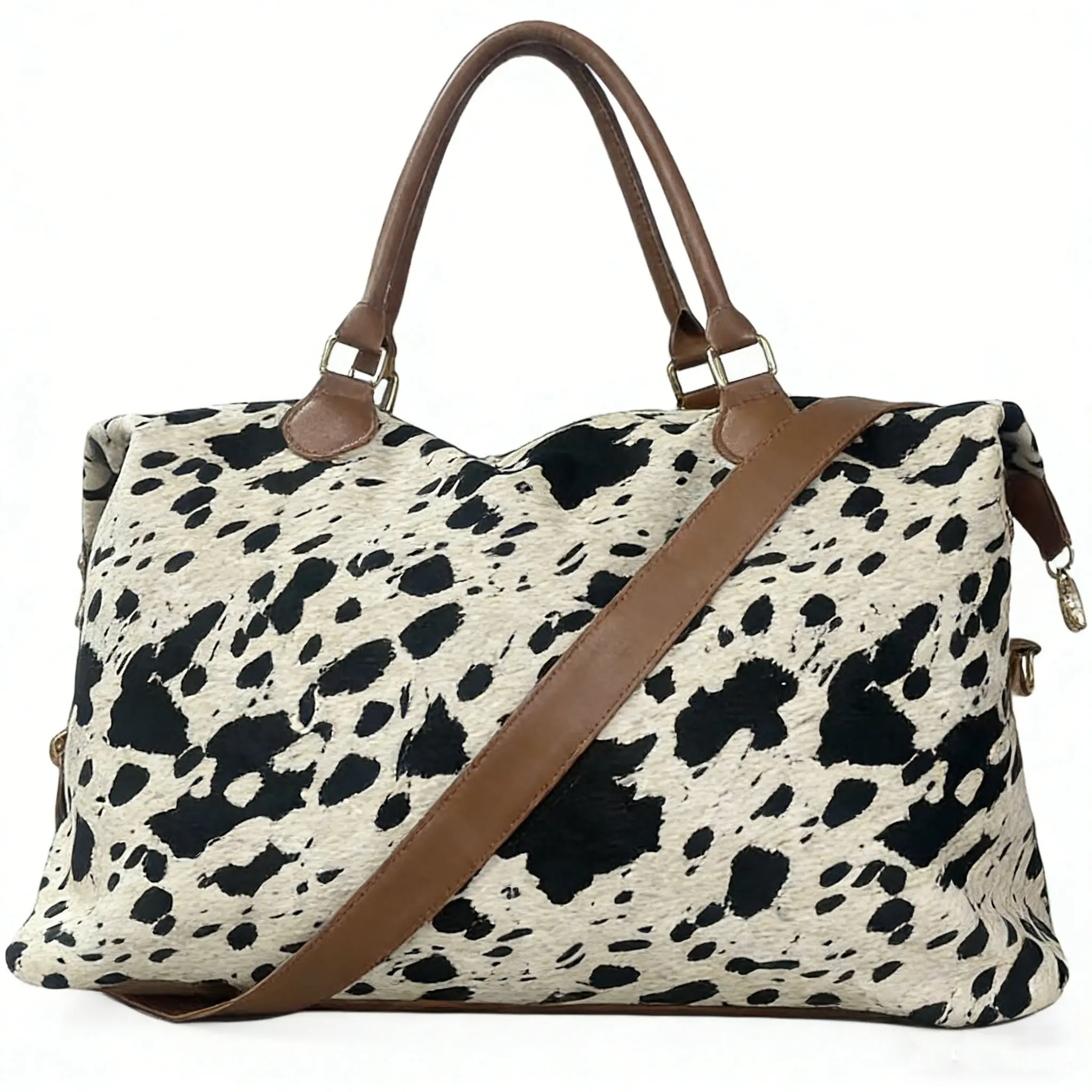 Black & White Cow Print