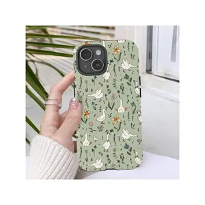 Silly Goose Fun Animal Lover 2-in-1 Phone Case, Protective Cover for iPhone 11 12 13 14 15 16 17 Pro Max Pro Plus, Compatible with Samsung Galaxy S25 S24 S23 Ultra Local Personalized