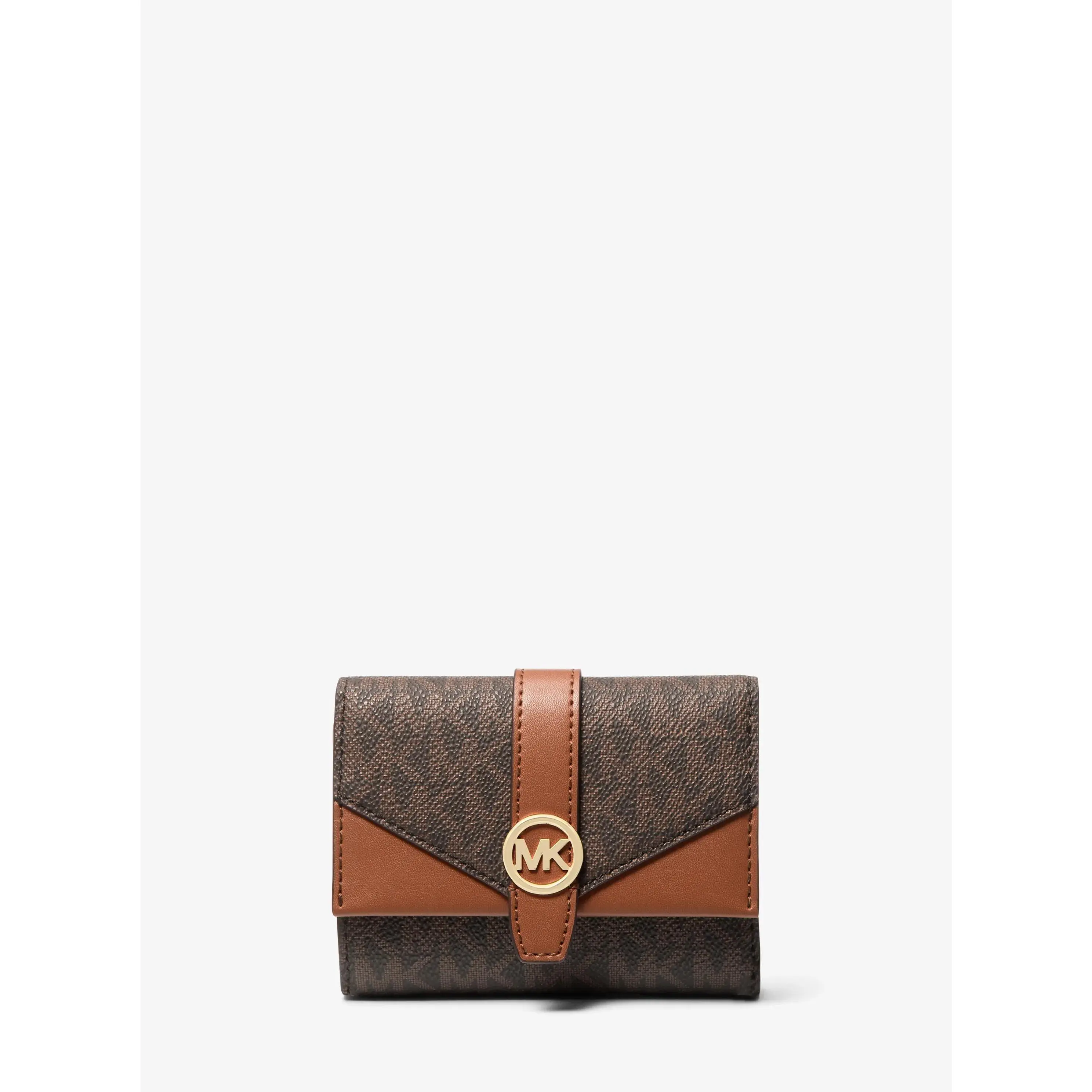 Greenwich Medium Signature Logo Trifold Wallet Greenwich Medium Signature Logo Trifold Wallet