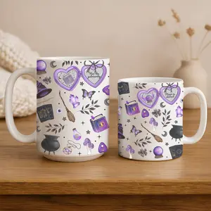 Witchy Vibes Coffee Mug 11oz 15oz Gothic Magic Gift for Her