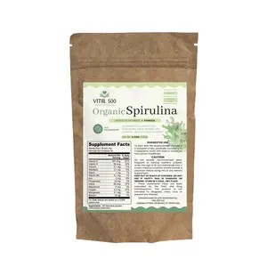 Organic Spirulina Powder Natural Supplement