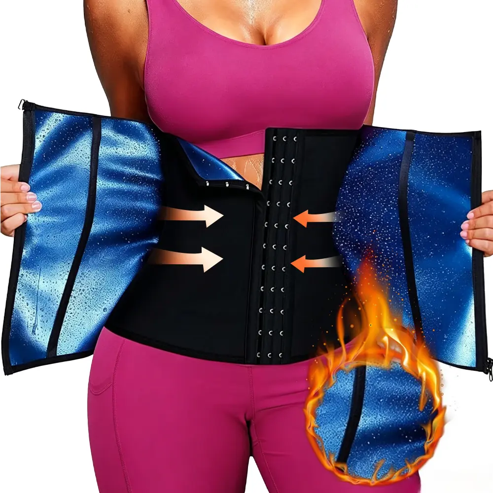 Colombian Faja Body Shaper for Women, Basic Compression Waist Trainer Belt for Fitness Workouts, Comfortable Tummy Control, Waist Trainers, Abdominal Compression Shapewear Belts Blue Womenswear, Body Contouring Shapewear Belts