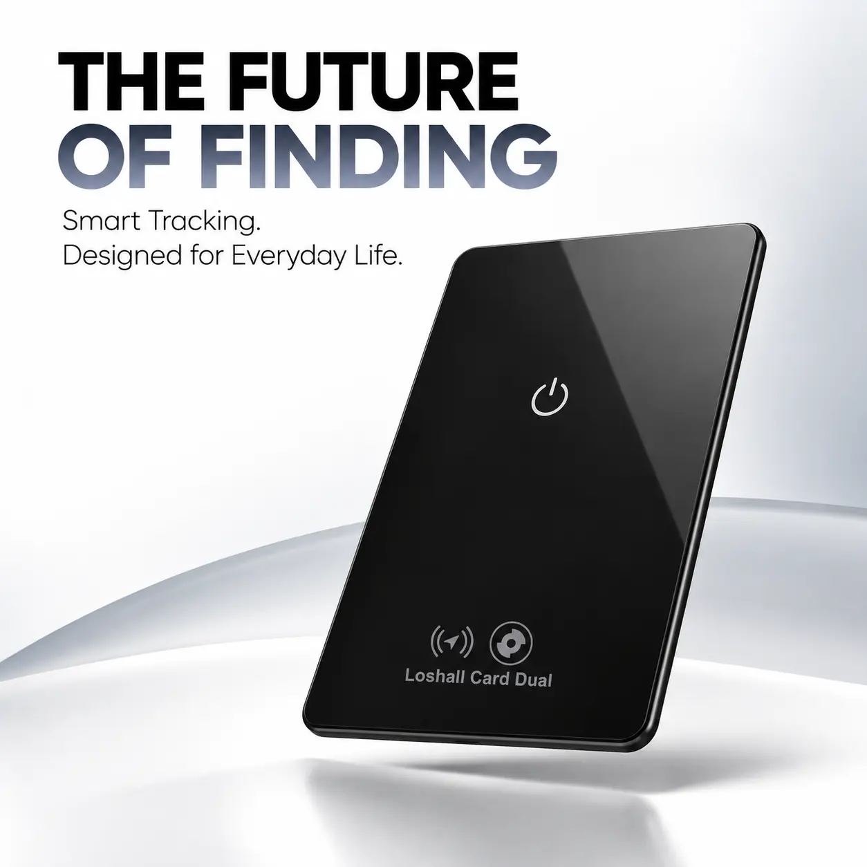 Ultra Slim Smart Tracker,Supports wireless charging，Features a credit-card-sized design with Apple Find My & Android Find Hub Compatibility,AirTag Alternative,Designed specifically for wallets, backpacks, passports, and everyday carry gear.
