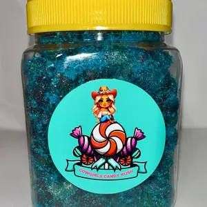 Blue Razz Pineapple Gushies-Sweet/Sour Snack Bonbon