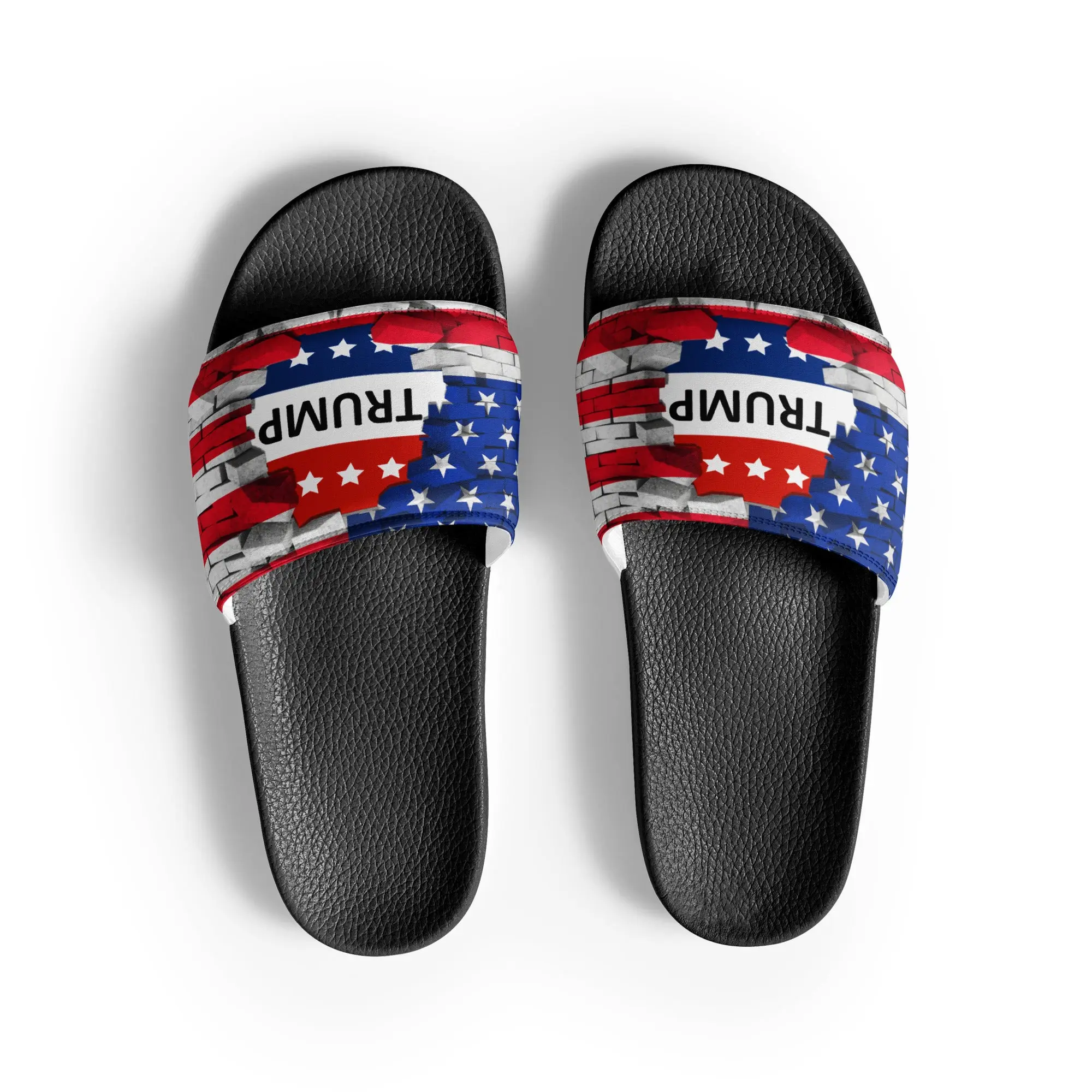 TRUMP USA FLAG Men’s slides