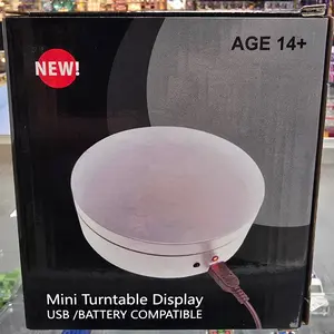 Mini Turntable Display (White)