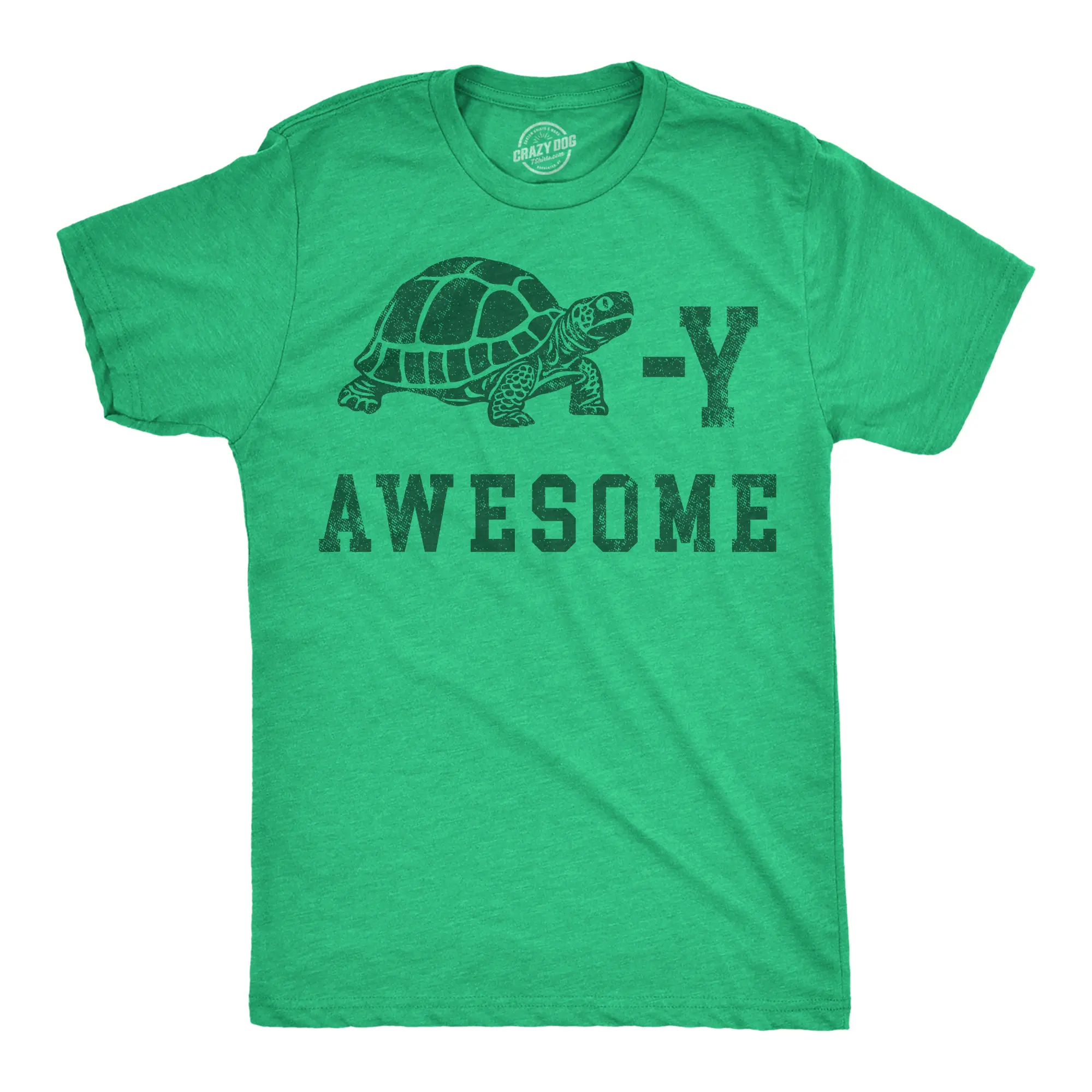 Mens Funny T Shirts Turtley Awesome Sarcastic Turtle Graphic Novelty Tee for Men Mens Funny T Shirts Cool Vintage Fashion T-Shirt Gift Classic Menswear Sarcastic Apparel for Men Funny Animal Short Sleeve Green -