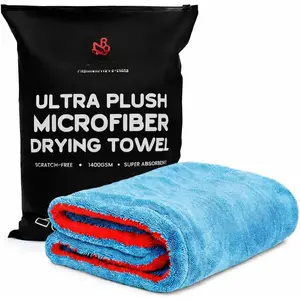 Microfiber  Drying Towel  24x36 - 1400GSM Ultra Plush Dual Sided, Scratch Free Streak Free Absorbent  Wash Towel for   SUVs