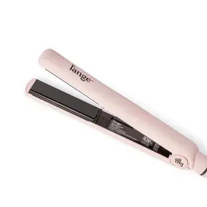 L'ange Hair Aplatir Professional 1-Inch Ceramic Flat Iron Hair Straightener, Automatic Shutoff, Blush