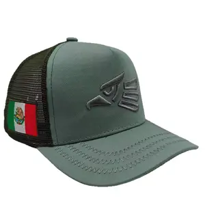 Unisex Mexican Eagle Label Baseball Net Caps Spring Summer Outdoor Adjustable Casual Hats Dad Hat Sunscreen Hat Snapback Trucker Hats Black Snapback