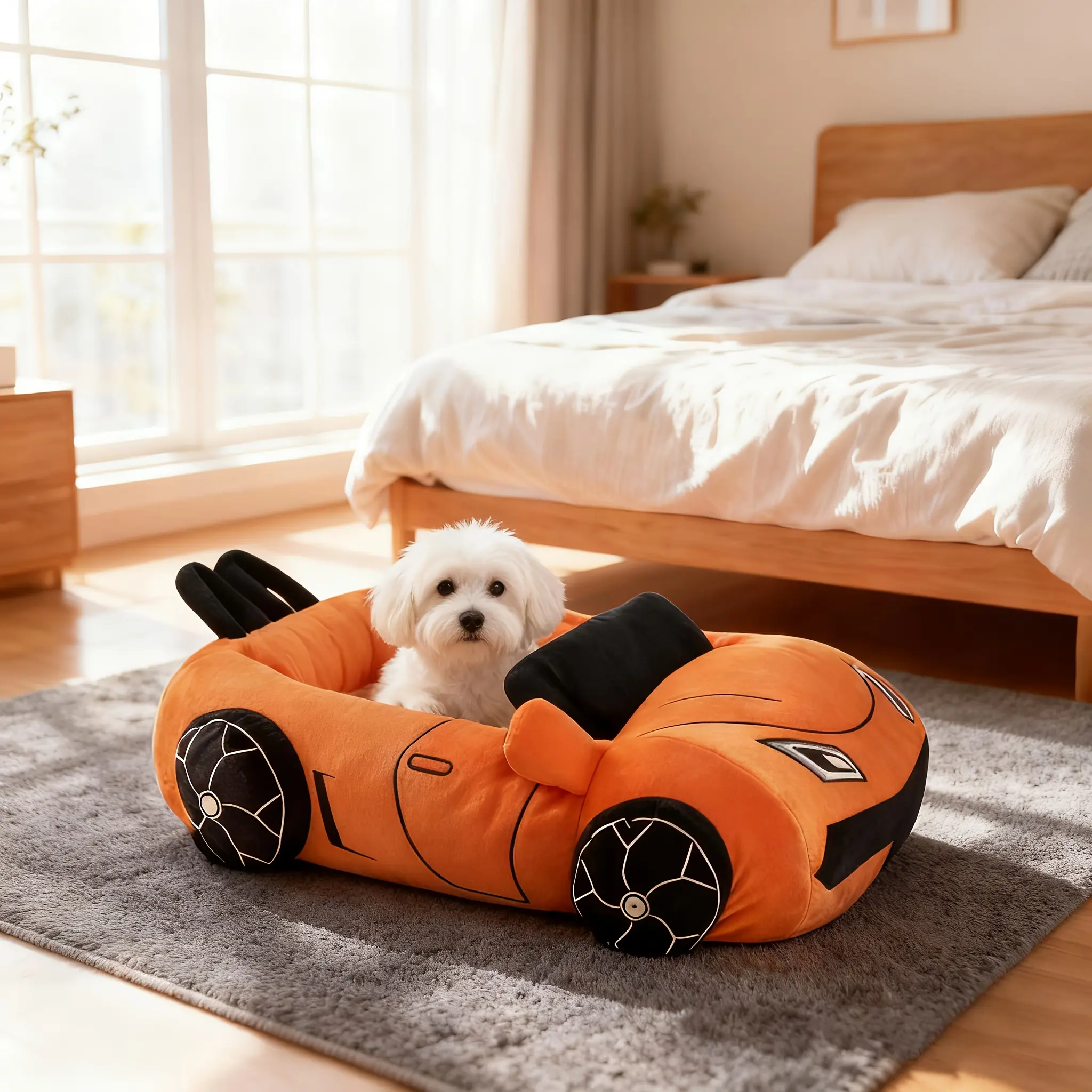 Cute Pet Beds Kitten Beds, Soft Small Dog Beds, Pet Beds for Puppy And Kitty, Funny Cat Bed