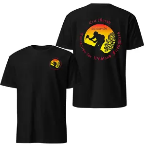 Eric Marsh Foundation Wildland Firefighter Tee - Vintage Sunset Hotshot Crew Shirt | Premium Cotton Fire Dept Apparel - Memorial Gift for Firefighters