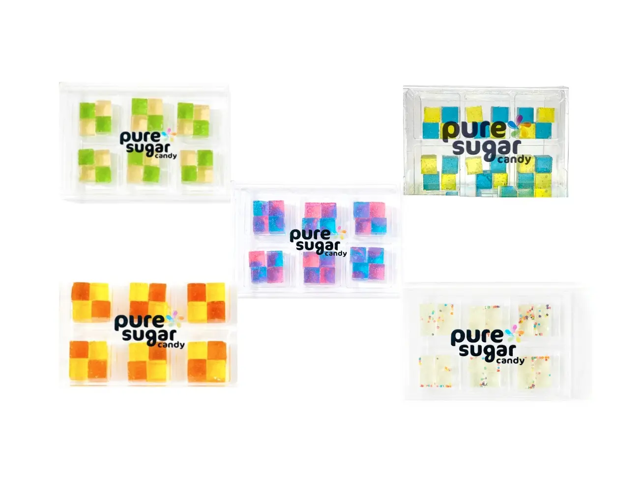 Candy Cubes - 'Best Sellers' Bundle Pack - Five 6-Packs of Candy Cubes