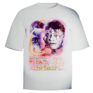 Ecco2k "Plasma Romance" Tee - Black, White - Comfort Colors 100% Cotton T-Shirt