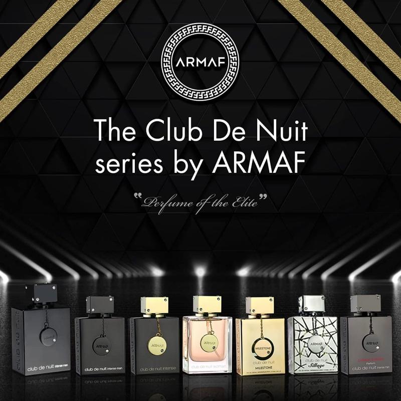 Armaf Club De Nuit Intense Man - Most Complimented "Expensive Smelling" Cologne - Long Lasting Signature Scent for Men - 3.6oz Premium Bold & Crisp Fragrance