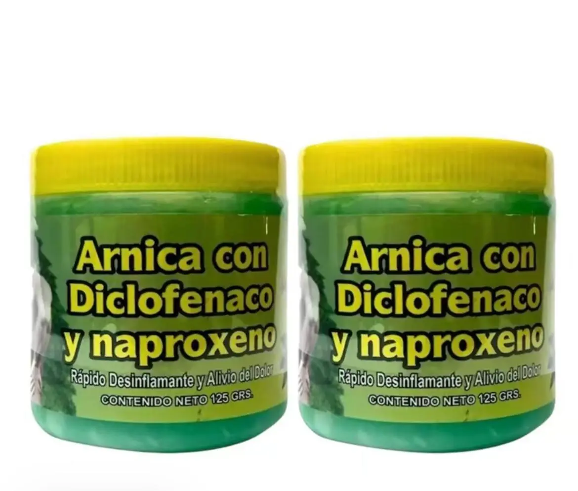 (Pack of 2) Arnica Herbal Gentle Aroma Pain Relief Aid Rapid Relief Balm Gel, 125g Full Body Soothing Massage Balm (Beauty & Personal Care, Bath & Body Care), Rapid Relief Gel