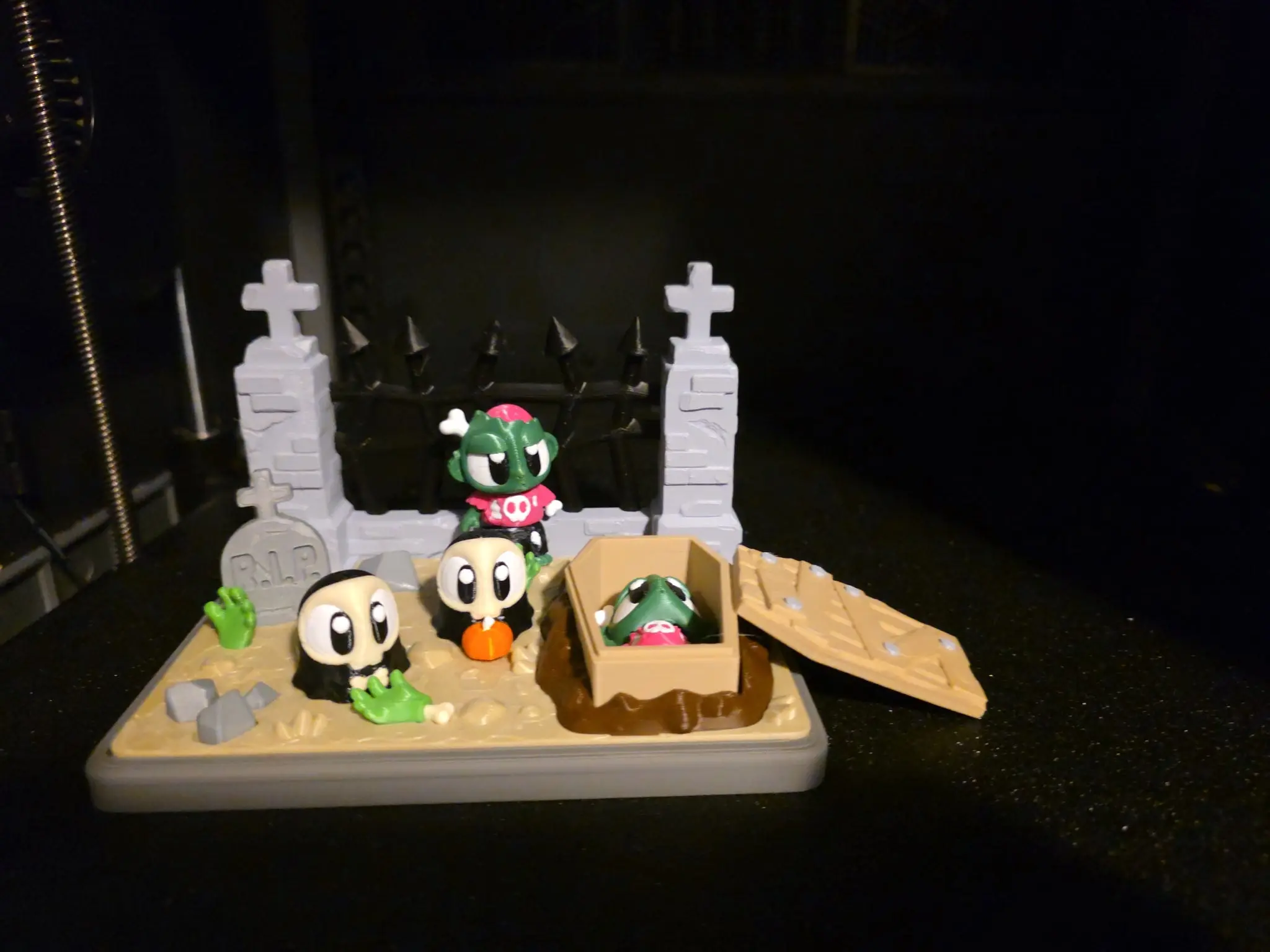 Zombie Cemetery Playset