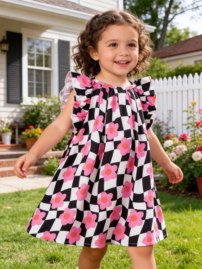 sachin and babi light blue dress Toddler Girl Outfits – Mabel + Honey main image 0