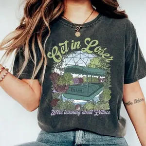 Retro The Land Epcot Inspired Comfort Colors Shirt, Get in Loser Theme Park Tee, Matching Family Vacation Shirt, Disneyland Trip, ATT30