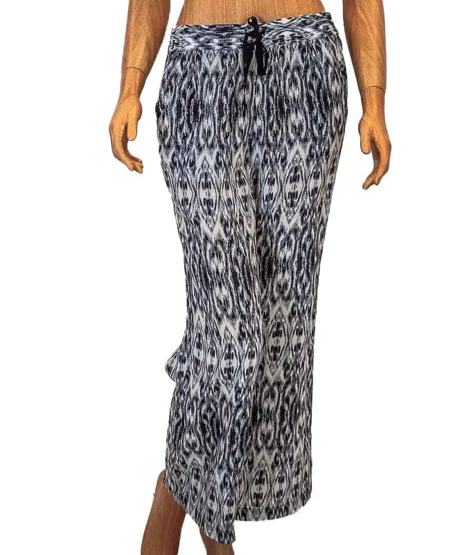 Silk Wide Leg Pants