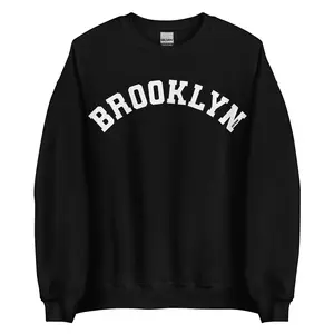 Classic Brooklyn Arch Retro Brooklyn Crewneck Sweatshirt