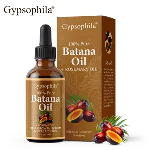 Gypsophila Batana Oil with Rosemary for Hair Growth Nourish Scalp & Detox for Strong Healthy Hair 30 mL Haircare Rosemary Oil Serum Moisturizer