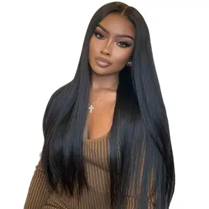 【NEW IN】U-TIMES HAIR Wear And Go Glueless Wigs Bleached Tiny Knots Pre Cut 13x6 HD Lace Straight Lace Front Wigs Human Hair #GluelessWig