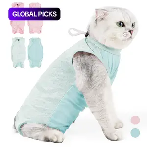 Breathable Pet Recovery Suit, Postoperative Cooling Pet Clothes, Pet Clothing for Cat, Dog & Cat Costumes #GLOBAL PICKS