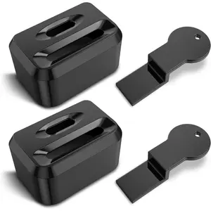 2Pack Car Seat Belt Lock Cover - Prevent Kids or Special Groups from Unbuckle Seat Belts (Universal Fit)