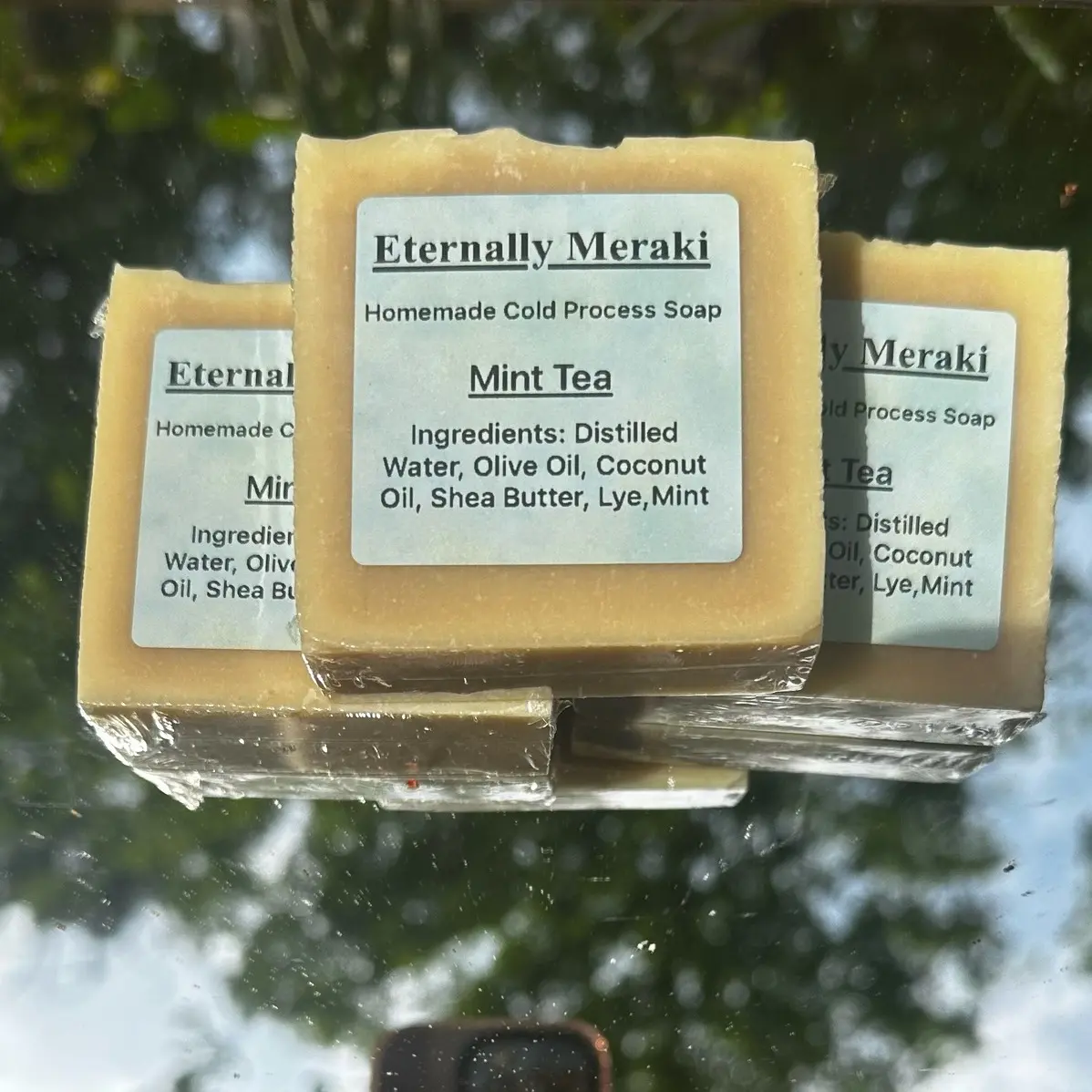 Eternally Meraki Natural Homemade Cold Process Soap Sensitive Skin Friendly Body Care Cleanser Skin Care