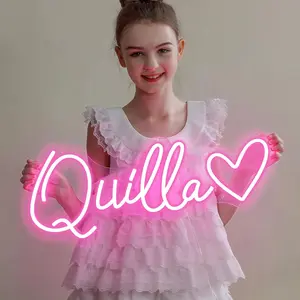 Custom Neon Sign, LED Neon Sign Customizable For Wall Decor, Personalized Neon Name Sign For Birthday Gifts, Wedding Party Light Up Neon Lights Sign