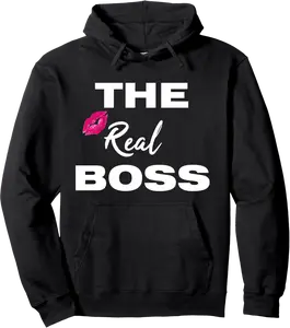 The Boss - The Real Boss Couple Pullover Hoodie - Katiareg Shop 73B0BR4DJR1Y