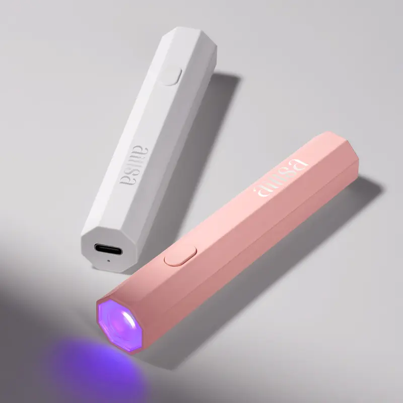 AILLSA Handheld UV Light for Gel Nails, Flash Cure LED Nail Lamp, Mini Portable Cordless for Fast Drying Home Salon for Fast Nail Extension,Rhinestone Glue Decoration,Gel Nail Tips at Home,TikTokShopBackToSchool sohochic, Nail Tech Supplies, Manicure, Com