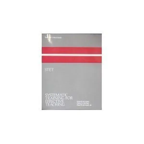 Stet: Systematic Training for Effective Teaching (Teacher's Handbook) by Don Dinkmeyer (Paperback) - Used
