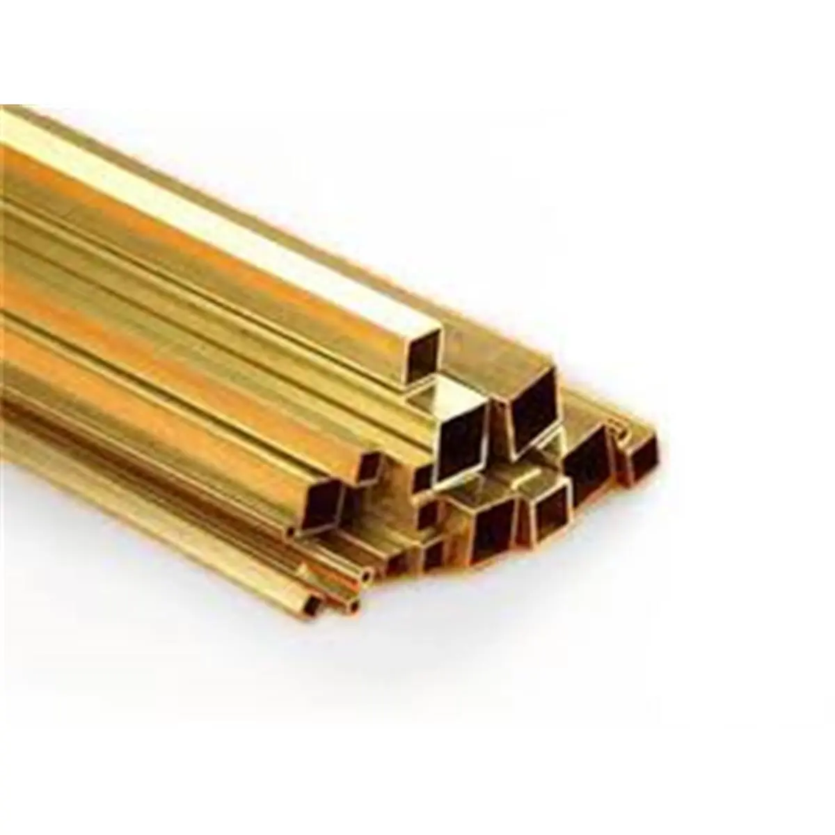 212 MAIN Square Brass Tube - 0.93 in Diameter, 12.062 in Length, Lightweight Dependable Modern Component for Sailing Water Sports
